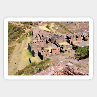 Pérou - Cuzco - Site de Pisac Sticker